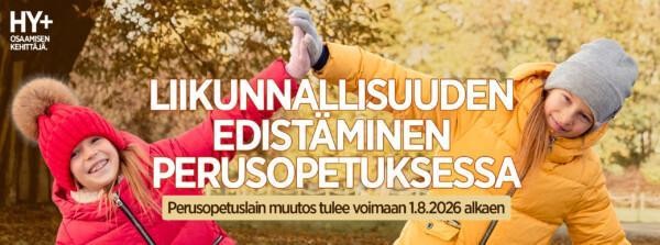 Liikunnallisuuden edistäminen perusopetuksessa